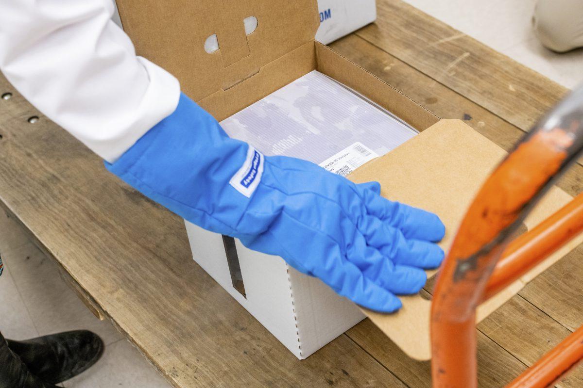 UAB receives COVID-19 vaccine