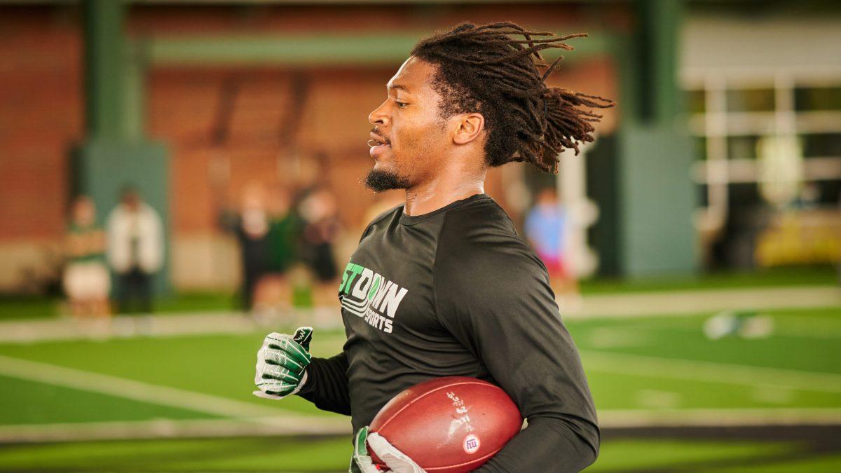UAB RB Spencer Brown at Pro Day | Photo by Dawson Martin