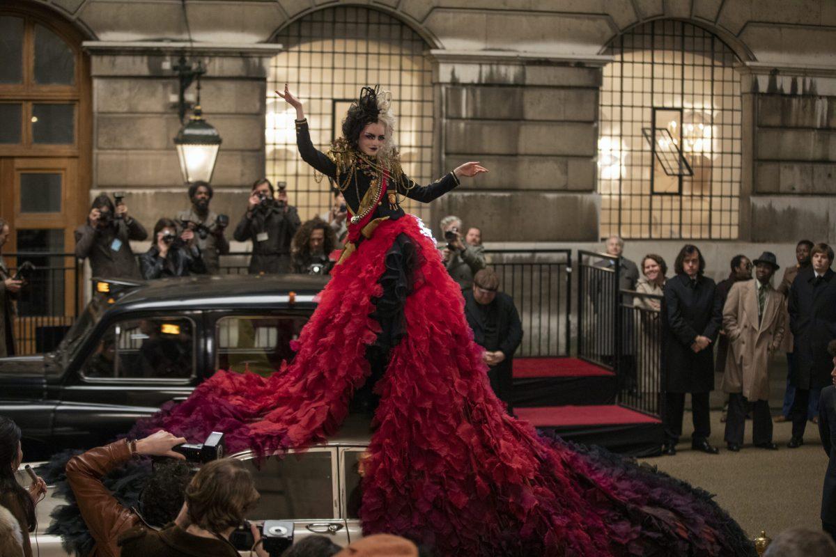 Emma Stone becomes the titular Cruella de Vil | Photo courtesy of Walt Disney Studios 