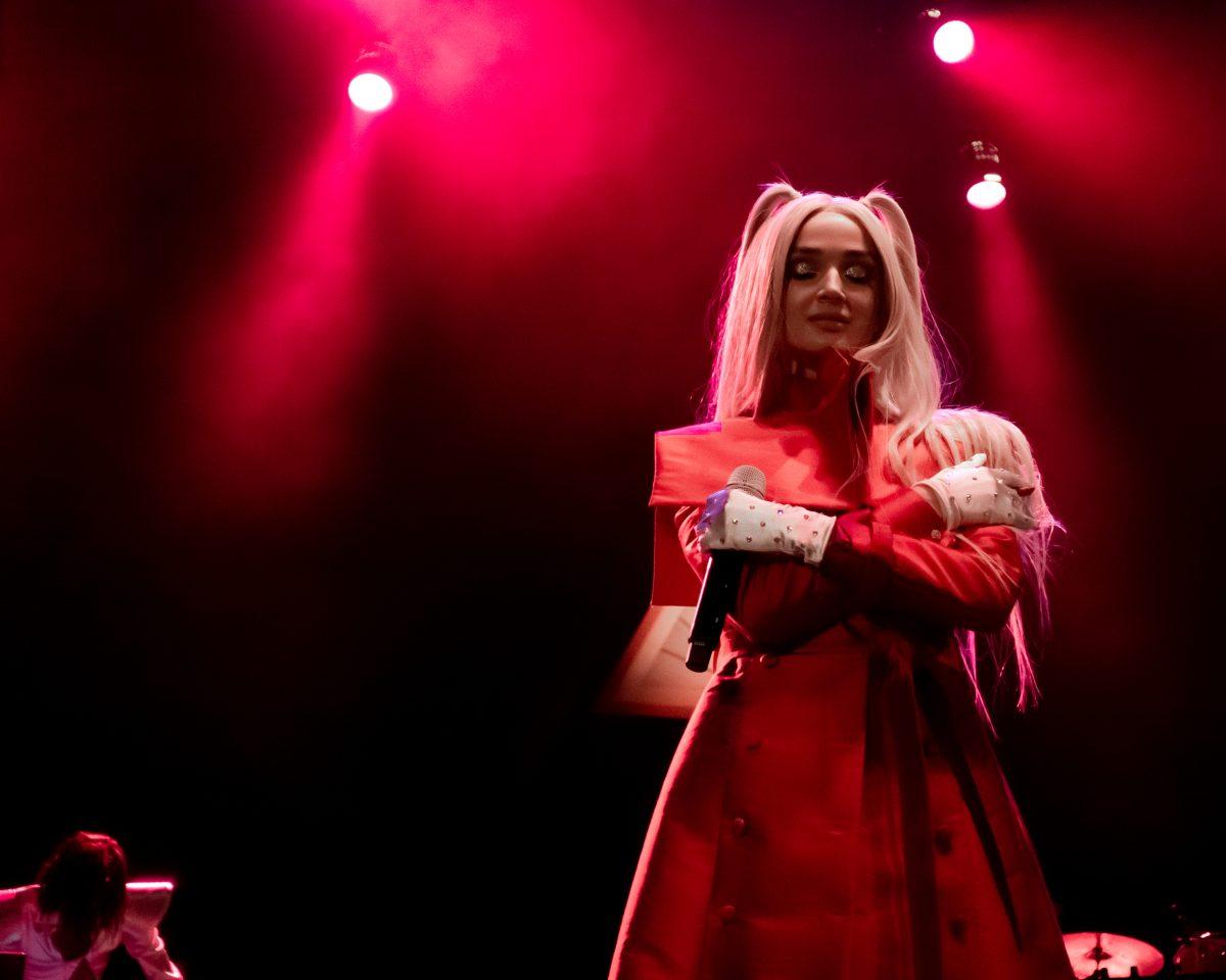 Poppy performs at The Wiltern in Los Angeles | Photo courtesy Justin Higuchi