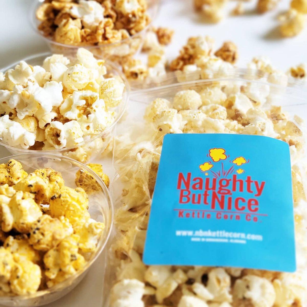 Photo courtesy of Naughty But Nice Kettle Corn