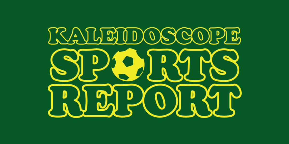 Hosts Katherine Kirk and Garrett Helmers bid farewell to Kaleidoscope Sports Report