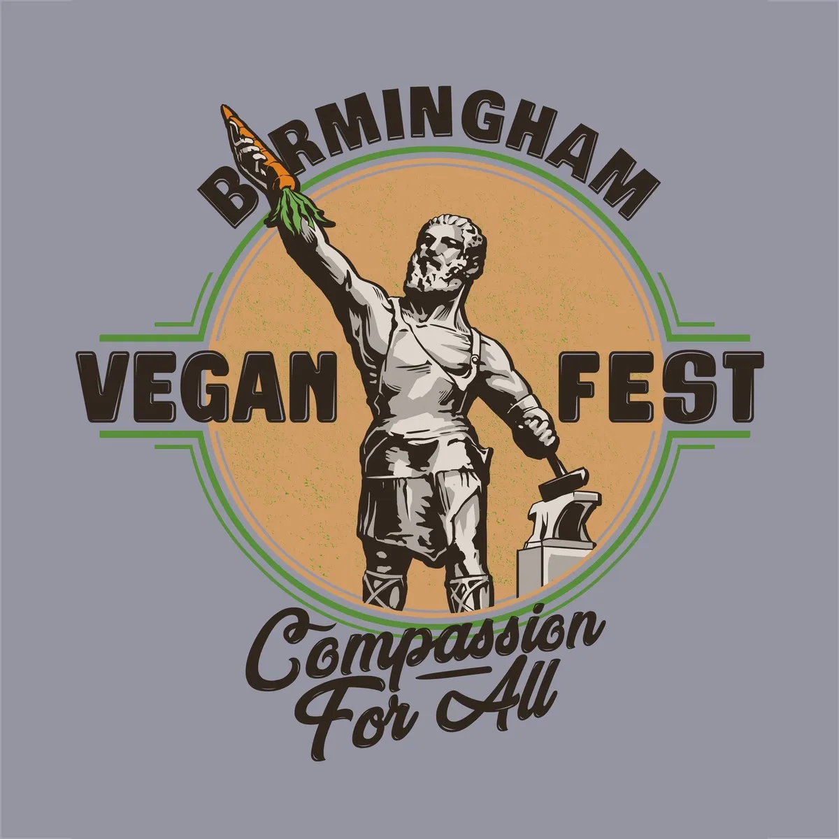 Multiple vendors and the Birmingham community gather to celebrate various vegan dishes. (Photo Courtesy of Birmingham Vegans)